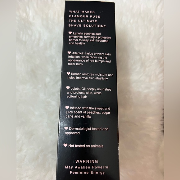 BOOTY PARLOR Glamour Puss intimate shave cream 8 fl oz - Picture 3 of 5